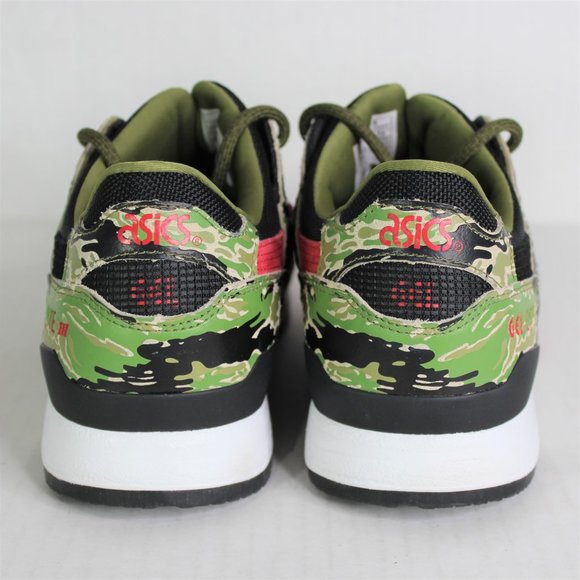 Asics x Atmos Gel-Lyte III Green Camo Tiger G477 - Picture 6 of 8